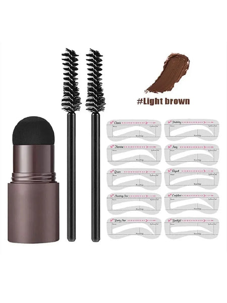 Makeup Products Eyebrow Stamp Shaping Kit Set Maquiagem Hairline Enhance Make-up For Women 화장품 Maquillage Femme One-Step Styling