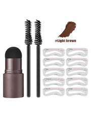 Makeup Products Eyebrow Stamp Shaping Kit Set Maquiagem Hairline Enhance Make-up For Women 화장품 Maquillage Femme One-Step Styling