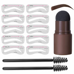 Makeup Products Eyebrow Stamp Shaping Kit Set Maquiagem Hairline Enhance Make-up For Women 화장품 Maquillage Femme One-Step Styling