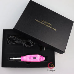 Marble Wireless Microblading Machine Pen Eyebrow Permanent Makeup Tattoo Gun with LED Display Speed for Ombre Powder Brows