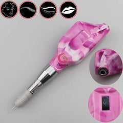 Marble Wireless Microblading Machine Pen Eyebrow Permanent Makeup Tattoo Gun with LED Display Speed for Ombre Powder Brows