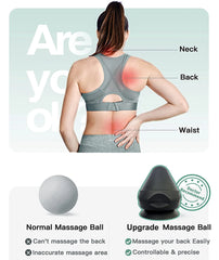 Massage Ball For Muscle Pain Relief Therapy Ball Deep Tissue Massage Yoga Fitness Suction Cup Self Back Neck Head Foot Massager