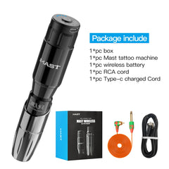 Mast Tattoo Tour Series Makeup Permanent Machine Tattoo Rotary Pen With Wireless Tattoo Power Set Wireless Machine For Permanent