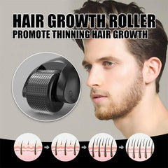 Natural Hair Beard Growth Derma Micro Dermaroller Hair Regrowth Anti Hair Loss Men Hair Growth Products