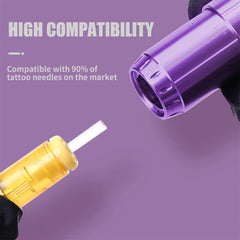 New 2pc Battery Tattoo Pen Wireless Power Tattoo Machine Professional Pen Tattoo Machine  Makeup For Professionals And Beginners