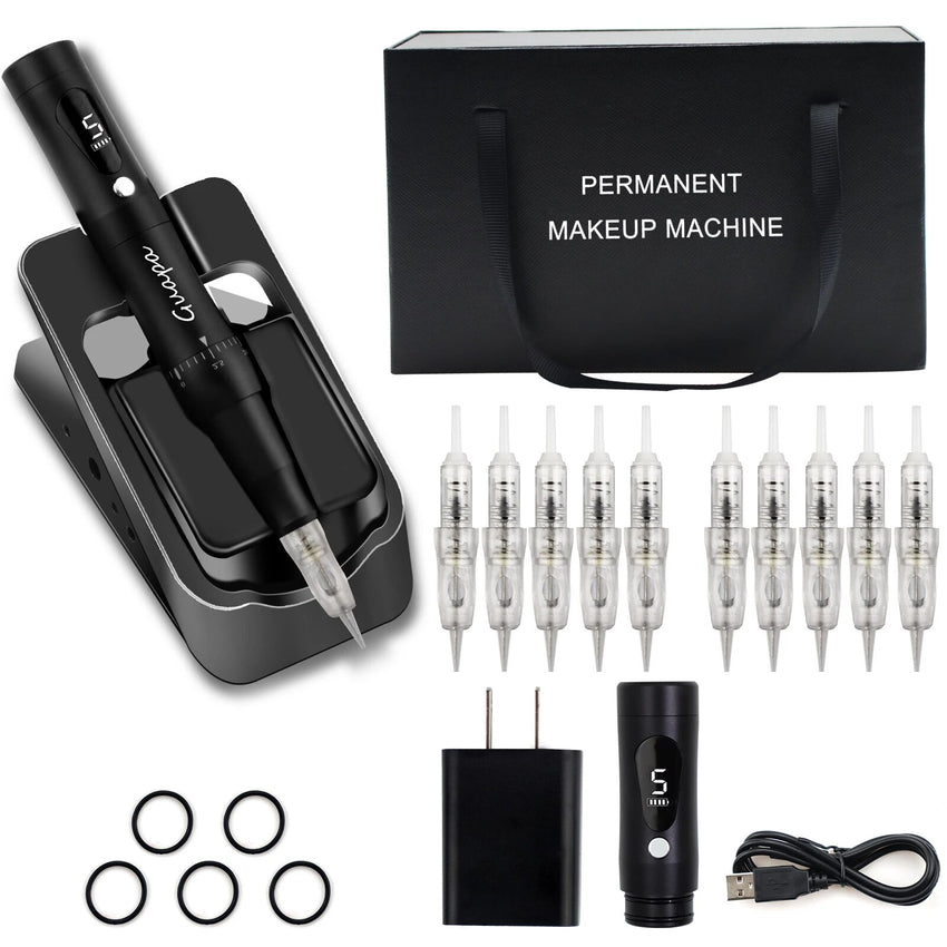 Advanced Permanent Makeup Tattoo Pen Wireless Digital Tattoo Permanent Makeup Machine For Professional Use