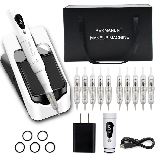 Advanced Permanent Makeup Tattoo Pen Wireless Digital Tattoo Permanent Makeup Machine For Professional Use