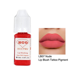 PMU Lip Blush TattooPigment ECO Permanent Makeup Pigment 10ml