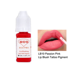 PMU Lip Blush TattooPigment ECO Permanent Makeup Pigment 10ml