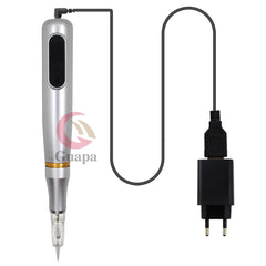 Newest Multi-Functional Permanent Makeup Tattoo Machine with 3 levels Speed Portable Tattoo Pen for Academy Training with Needle