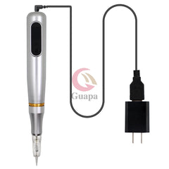 Newest Multi-Functional Permanent Makeup Tattoo Machine with 3 levels Speed Portable Tattoo Pen for Academy Training with Needle