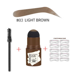 Instant  Eyebrow Stamp Makeup Eyebrows Shape Set Eyebrow Stick Hair Line Brow Stamp Tint Natural Eye Cosmetic Tool