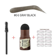 Instant  Eyebrows Shape Stamp Makeup Eyebrows Set Eyebrow Stick Hair Line Brow Stamp Tint Natural Eye Cosmetic Tool