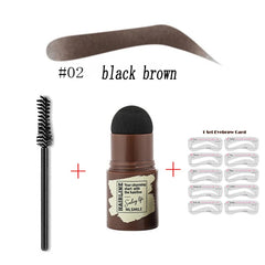 Instant  Eyebrows Shape Stamp Makeup Eyebrows Set Eyebrow Stick Hair Line Brow Stamp Tint Natural Eye Cosmetic Tool