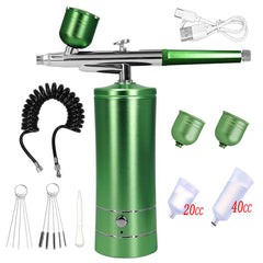 Portable Airbrush  with Compressor Mini Airbrush Art Painting Kit Air Brush for Nail Art Paint Cake K10 Airbrush Nail