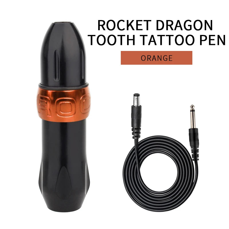 Rocket Tattoo Pen Professional Tattoo Machine Gun Rotary Permanent Makeup Machine Cartridge Microblading Tattoo Tools Equipment