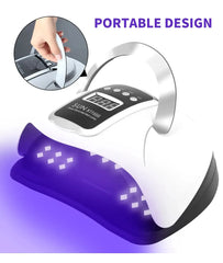 MAX Professional Nail Drying Lamp for Manicure 280W Nails Gel Polish Drying Machine with Auto Sensor UV LED Nail Lamp