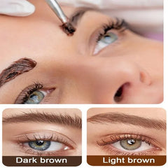 15-Minute Tint Dye Makeup Eyelash Kit Fast Eyebrow Dye Tint Professional Eyelash Tint Easy Dye Gel Semi Permanent Eyebrows