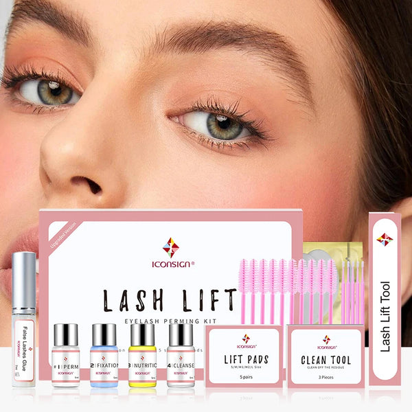 ICONSIGN Lash Lift Kit Dropshipping Lash Lifting Set Eyelash Serum Calia Enhancer Eyelash Perm Eyes Beauty Makeup Tools