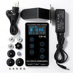 Tattoo Power Supply HURRICAN UPGRADE Touch Screen TP-5 Intelligent Digital LCD Makeup Dual Tattoo Power Supplies Set