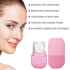 Ice Roller For Face Eyes And Neck To Brighten Skin Facial Treatment Shrink Pores Ice Massager Skin Care Beauty Tools