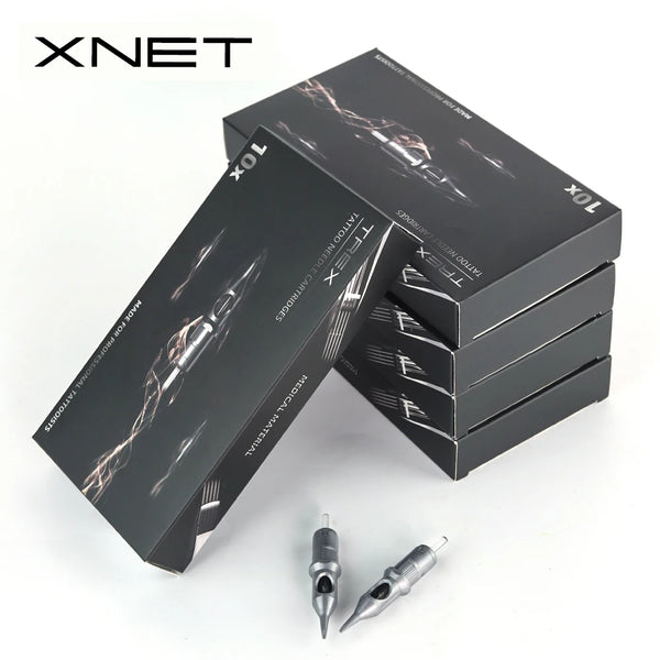 XNET M-Plug Cartridge Tattoo Needles RL RS RM M1 Disposable Sterilized Cartridges For Tattoo Pen Needle For Tattoo Rotary Pen