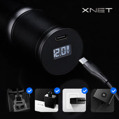 XNET Professional Wireless Tattoo Machine Pen Gun Battery Portable Power Coreless Powerful Motor Digital LED Display Makeup