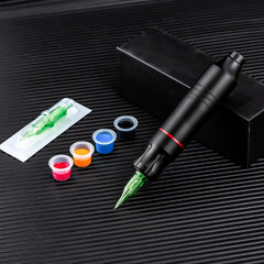 XNET Rotary Tattoo Gun Machine Pen DC Interface Permanent Makeup Eyebrows Tattoo Powerful Lips for Cartridge Needles