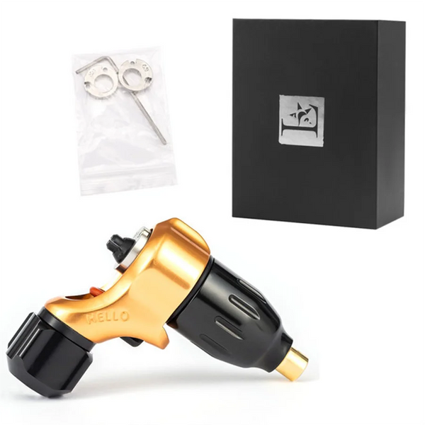 XNET Spektra Professional Drive Tattoo Machine Swiss Motor Tattoo Gun with Stroke Caps 2.8 3.4mm 4mm  for Lining Shadering