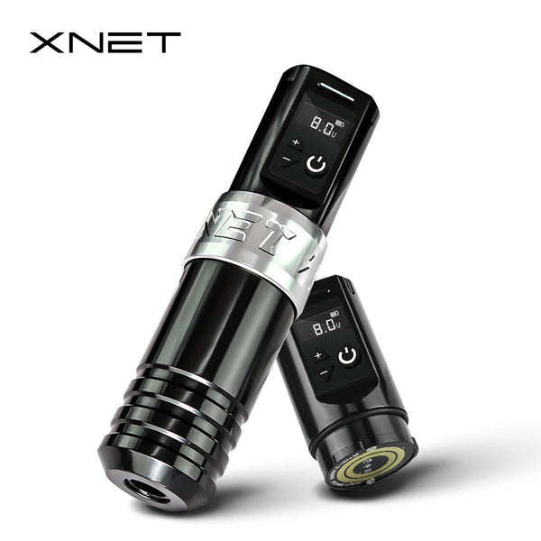 XNET Torch Professional Wireless Tattoo Pen Machine Strong Coreless Motor 1950mAh Lithium Battery for Tattoo Artist