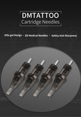 10pcs 0.35MM Tattoo Needles Disposable Sterilized Safety Magnum Needle Cartridge Tattoo Needle - Bellelooks