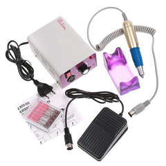 25000RPM Electric Nail Drill Manicure Kit Nail Polisher Pen Machine Manicure Pedicure Set - Bellelooks