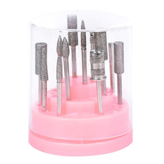 48 Holes For Nails Manicure Set Nail Drill Bits Holder Set - Bellelooks