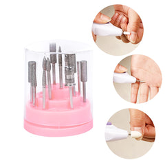 48 Holes For Nails Manicure Set Nail Drill Bits Holder Set - Bellelooks