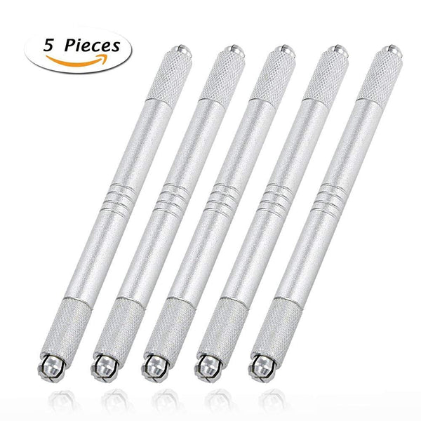 5 PCS Eyebrows Microblading Pen Eyebrow Tattoo Pen - Bellelooks