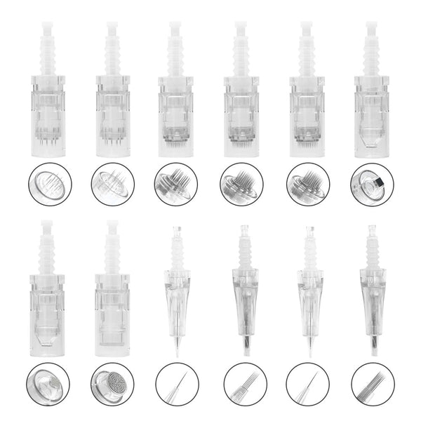 50pcs Bayonet Tattoo Cartridge MYM/M5/M7 Dr.pen Auto Microneedle - Bellelooks