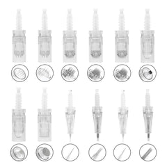 50pcs Bayonet Tattoo Cartridge MYM/M5/M7 Dr.pen Auto Microneedle - Bellelooks