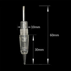 50pcs Hot sale Spiral Disposable 8mm Screw Tattoo Needle Cartridge - Bellelooks