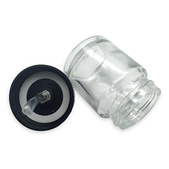 Air Brush Accessoreis Glass Bottle Jar - Bellelooks