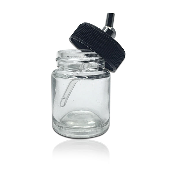 Air Brush Accessoreis Glass Bottle Jar - Bellelooks