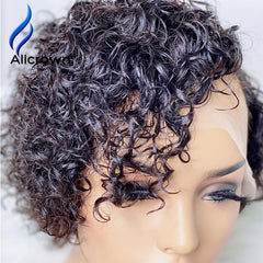 Alicrown Pixie Cut Wigs Short Bob 13*4 Lace Front Human Hair Wigs - Bellelooks