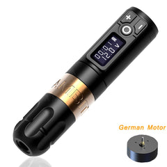 Latest Wireless tattoo machine pen battery original German motor 1950 mAh Lithium Battery - Bellelooks