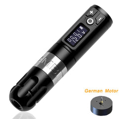 Latest Wireless tattoo machine pen battery original German motor 1950 mAh Lithium Battery - Bellelooks