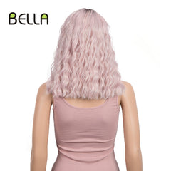 BELLA Wig Short Synthetic Lace front Wig 14" - Bellelooks