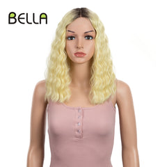 BELLA Wig Short Synthetic Lace front Wig 14" - Bellelooks