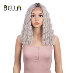 BELLA Wig Short Synthetic Lace front Wig 14" - Bellelooks