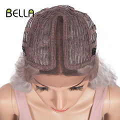 BELLA Wig Short Synthetic Lace front Wig 14" - Bellelooks