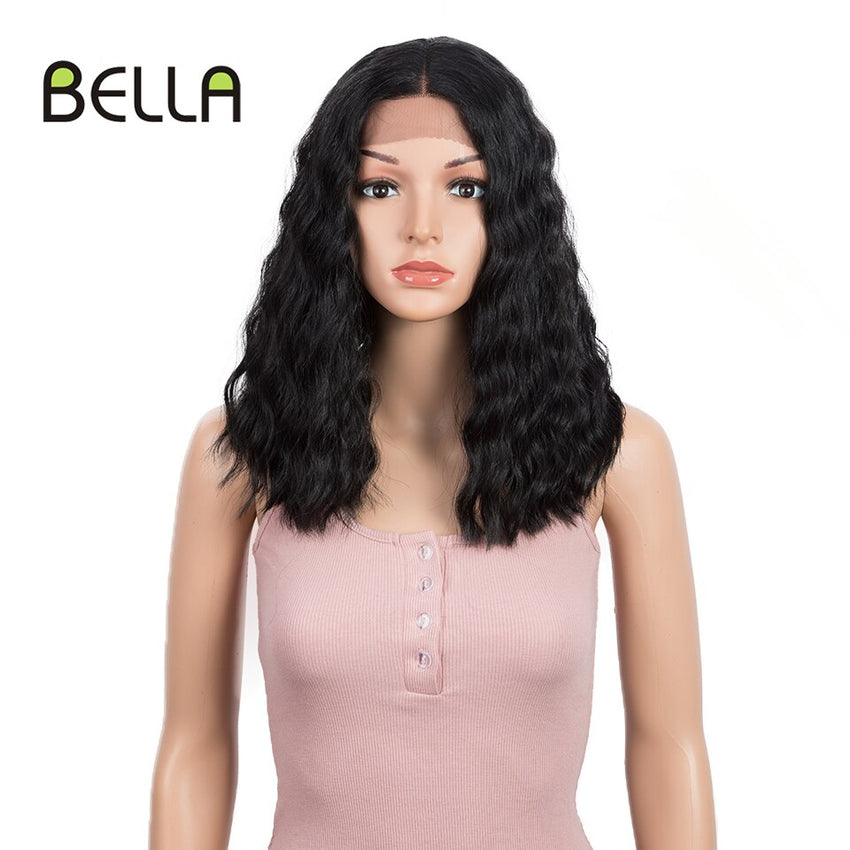 BELLA Wig Short Synthetic Lace front Wig 14" - Bellelooks