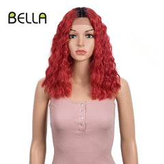 BELLA Wig Short Synthetic Lace front Wig 14" - Bellelooks