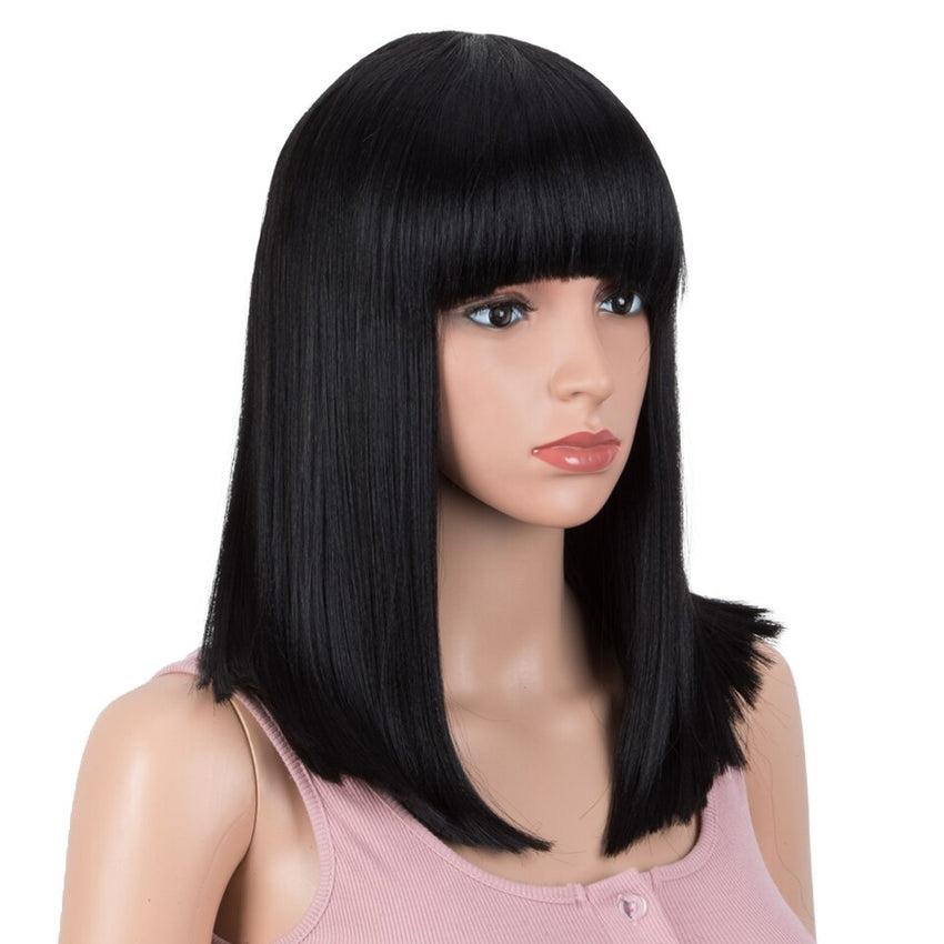 Bella 14 inch Bob Synthetic Wigs Short Bob Wig - Bellelooks